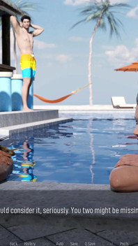Wspólne pragnienia Gorąca żona na plaży w bikini - odcinek 1