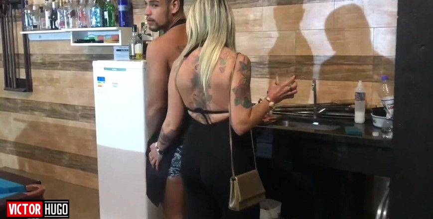 VictorHugo: Fucking the Hot Tattooed Old Woman After the Barbecue
