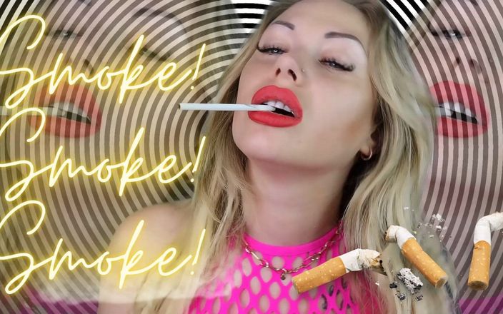 Goddess Misha Goldy: オーガズム否定で撫でて煙草を吸う魅惑のASMR奨励!フィルム2