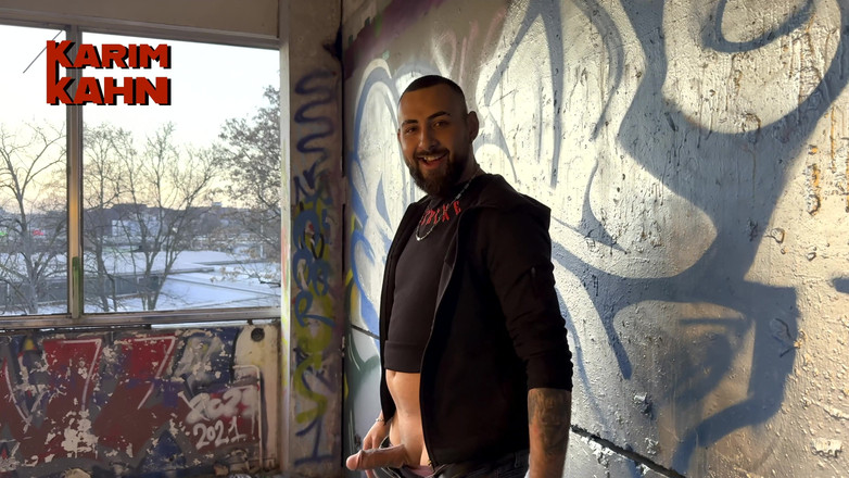 Karim Kahn: Açık havada sikişten sonra büyük basınç boşalması