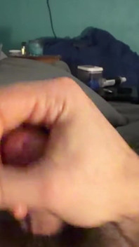 Jerking That Hairy Cock