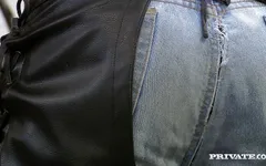 PRIVATE Dominatrix Gets outnumbered in This BDSM MMF Threeway