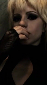 Fetish Porn with Young Blonde Slut Cumshot by Big Black Cock on Leather Boots
