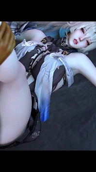 Virtuální pokušení bohyně věčná - 3D animace Hentai