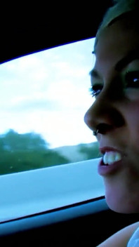 Teen milky takes strangers from the parking lot with anal on the beach and pays him