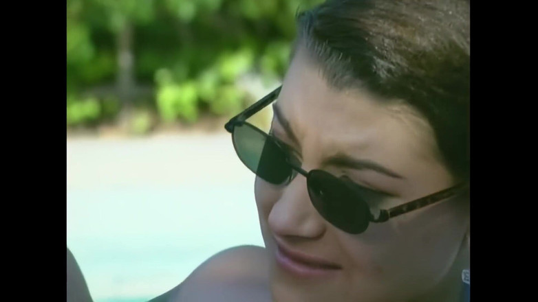 RATATATA!: Intense Wet Scissors by the Pool for Two Sensual Lesbian...