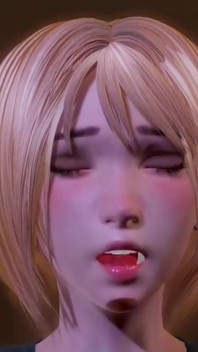 Petang dengan seorang remaja jalang | Hentai 3D