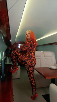 Backstage From Photosession, 4 Catsuits and Fly Jet Photoshoot