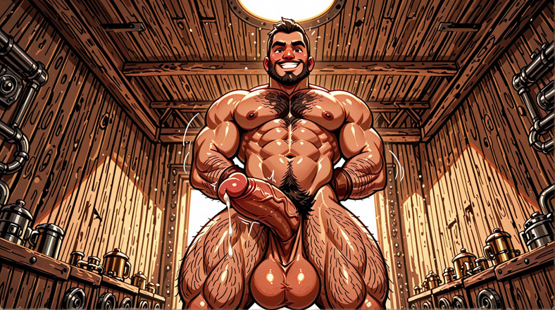 Erotic Man: Azgın boksörler atletik vücutlarını ve canavar yarakları gösteriyor