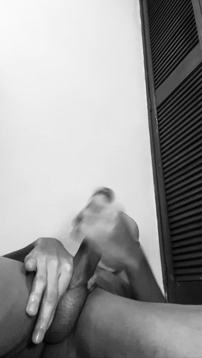 Black-2001: Masked BBC with Glasses and Balaclava Stroking Thick Uncut Black...