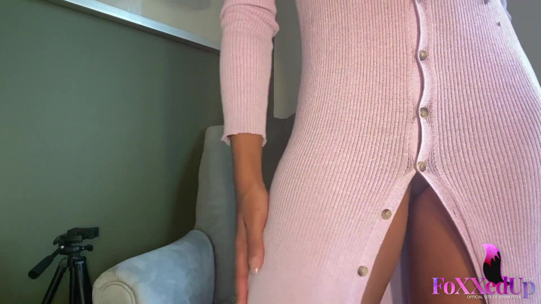 Jenna Foxx: Jenna Foxx essaye son nouveau vibromasseur violet !