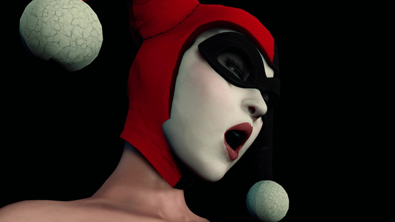3DHentaiBeauties: Footjob collant di harley quinn