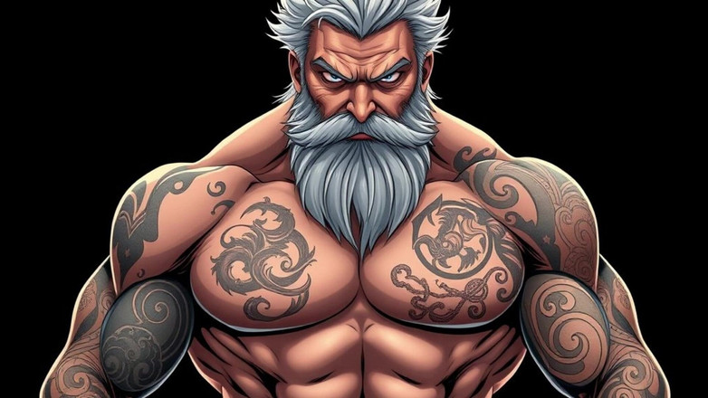 Erotic Man: Ai art robuste fantasie-männer