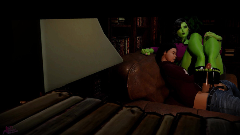3DHentaiBeauties: She-hulk: případ podání