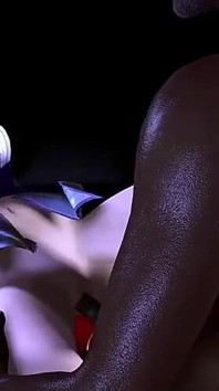 Göttin glow Dateien: animierte schönheit erwartet - 3D-animation hentai