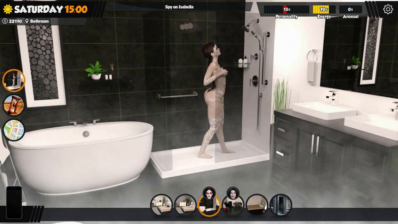 Dirty GamesXxX: Area69: Готический красивый вампир с острыми зубами делает грязный минет - Эпизод 26