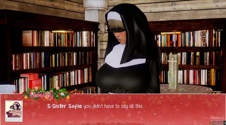 Cumming Gaming: Unlimited Christmas [xmas hentai porn play] ep.15 stepsister Sophia the nun...