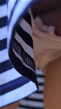 Totally Stranger Huge Cumshot Inside My Panties in a Bus