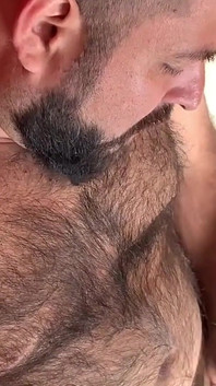 Bear Dominating His Cub