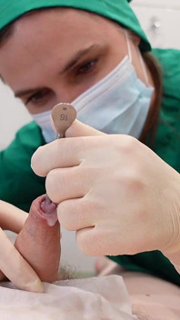 Sondieren mit Handjob-patienten, pOV