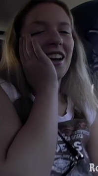 Vintage Cum Walk sex vyzvednutí v dodávce! Christie Lee