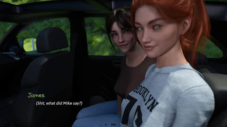 Dirty GamesXxX: Calore estiva: un ragazzo e due ragazze sexy in macchina...