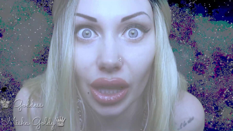 Goddess Misha Goldy: 3Dio ASMR! Good night, slave! Enslavement on the verge of...