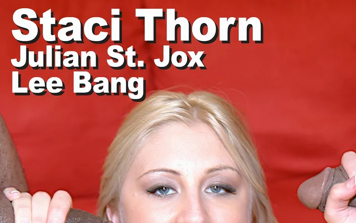 Edge Interactive Publishing: Staci thorn和lee bang和julian St.Jox：双洞齐插，A2M，颜射