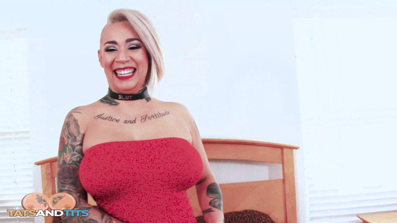 Tats And Tits: Emo MILF Peaches Presley Ass Fucked by BBC