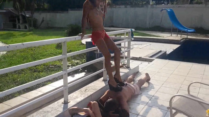 Femdom Austria: The trampled couple