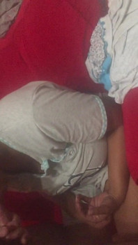 Indonesian Maid Facefucked Get Cum in Mouth
