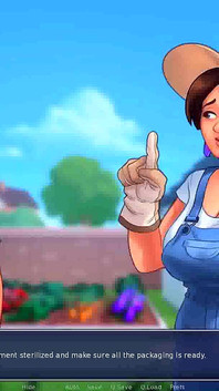 Summertime saga: country MILF está ordenhando seus peitos com uma bomba de peito ep 82