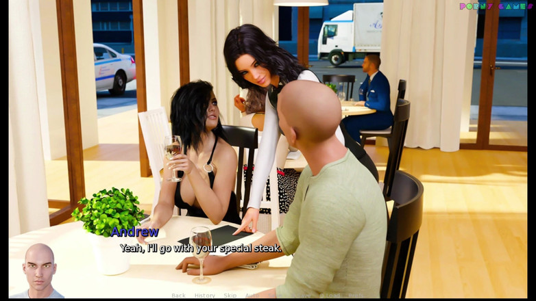 Porny Games: Anna - cewek sange ini dientot habis-habisan sama pelayan restoran sampai...