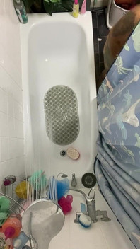 BBW Asian in the Shower