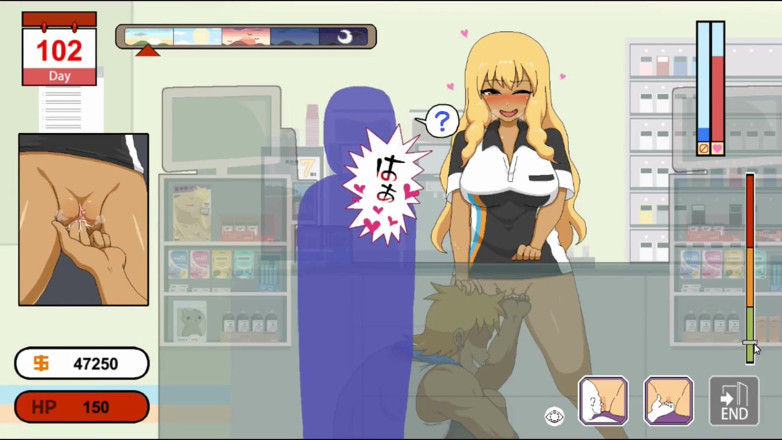 NSFWOtaku: Game Hentai - handyman legend - adegan seks penjaga toko semok