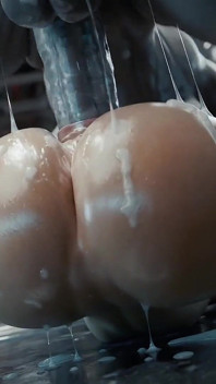 Serge3dx seks kasar yang sengit: Si jalang panas dikongkek, deepthroat tersedak, dikongkek pantat dan menelan setiap titisan air mani