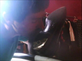Henry029: Licking riding boots