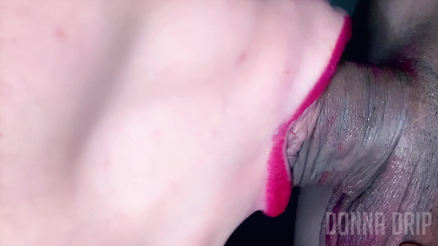 Deep Detail Blowjob Close-up (Donna Drip)