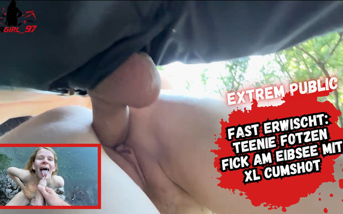 Bikergirl_97: Sex public riscant la Eibsee cu mega ejaculații!