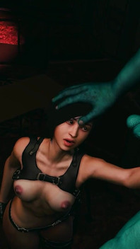 Ada wong muốn con cu quái vật và người đột biến xuất tinh: parody ác cư dân