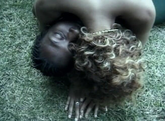 Real Swingers: Superb ebony babes gets anally slammed