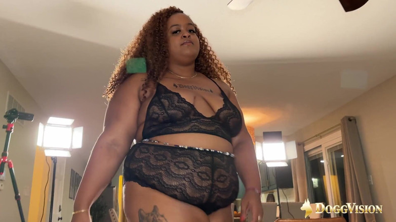 DoggVision: BBW Loves Anal Hates Cum in Mouth