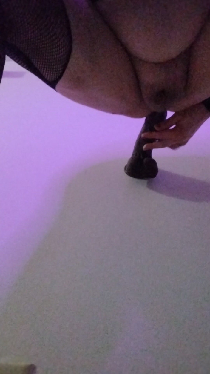 Princess Udders: Teasing Wall Fuck in Pink and Black