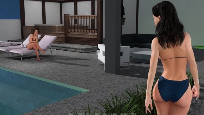 LoveSkySan69Real: Away From Home Part 18 Playing with My Maid and Landlady...