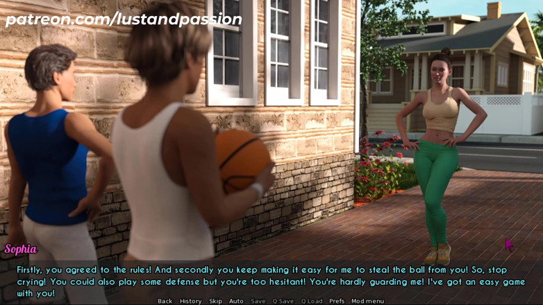 Johannes Gaming: Awam #1 Erkeklerle basketbol oynuyor