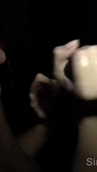 Lila en el gloryhole