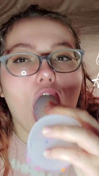 Messy Blowjob for Stepdaddy