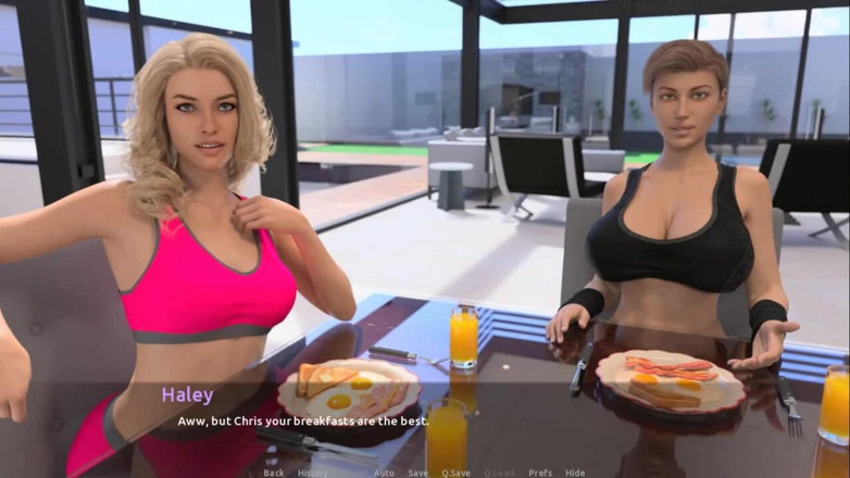 Dirty GamesXxX: The visit: big boobs pool party goes wrong ep.14
