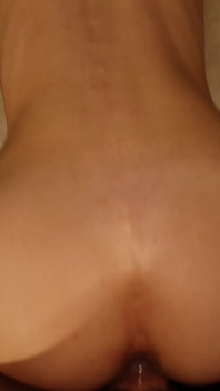 Super quente corpo amarrado em POV de quatro