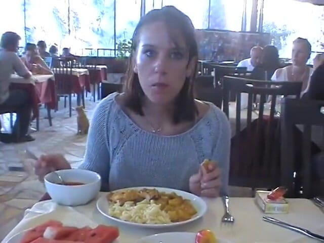 Hot Euro Girls: Teen on vacation with her boyfriend